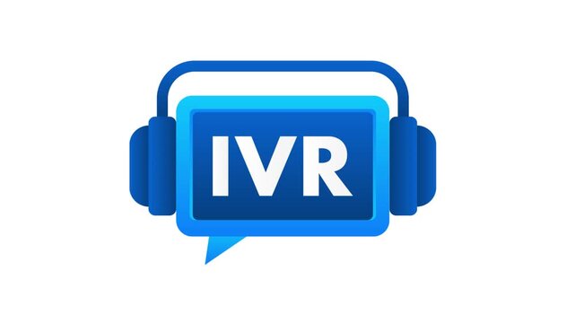 Interactive voice response IVR system animation