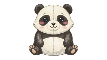 Chubby Baby Panda Plush © Lingkhone