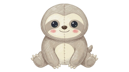 Baby Sloth Plush © Lingkhone