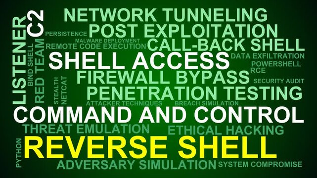 Reverse Shell Word Cloud