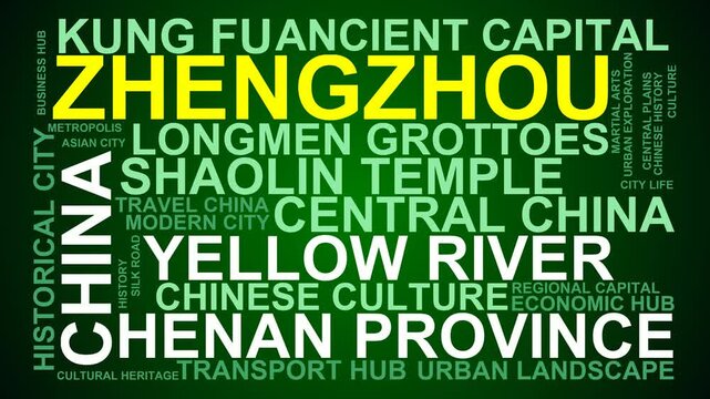 Zhengzhou Word Cloud