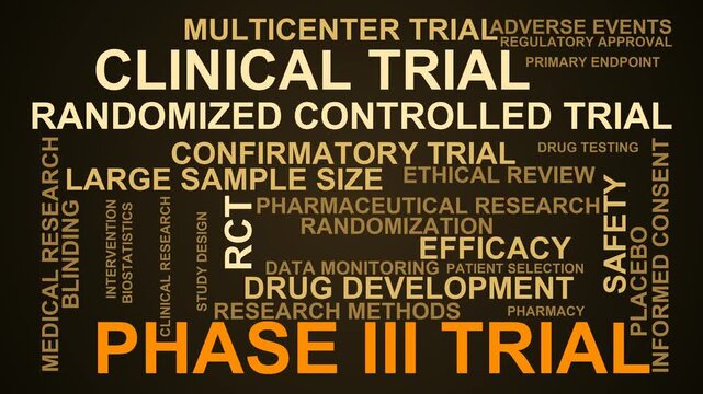 Phase Iii Trial Word Cloud