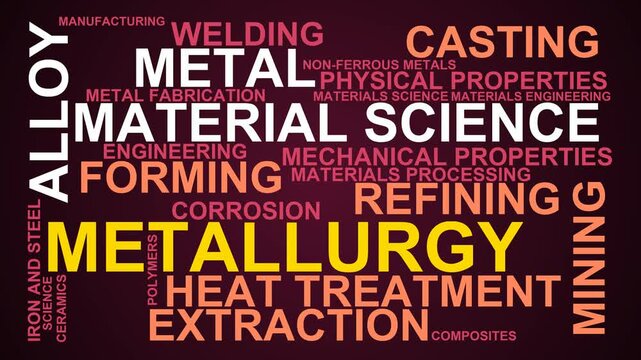 Metallurgy Word Cloud