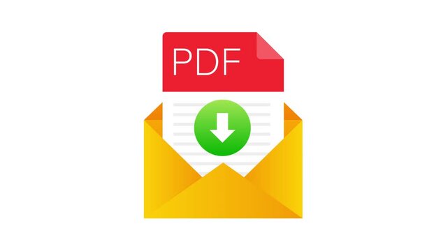 Downloading a pdf file from an email envelope