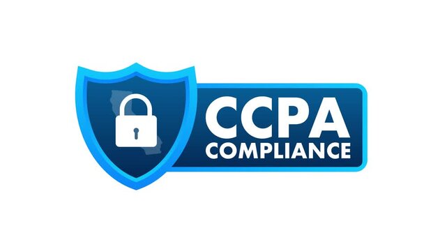 CCPA Compliance data privacy and security law animation