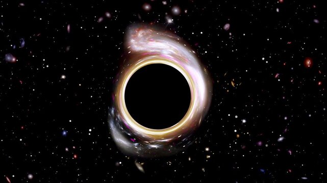 Ultramassive Quasar Black Hole Consuming Galaxies And Stars In The Deep Space Universe