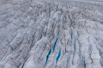 Knik Glacier is located on the northern edge of Alaska's Chugach Mountains. Over 28 miles long and 5 miles across this is one of central Alaska's greatest rivers of ice © Stefano