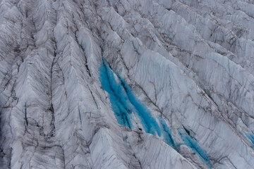 Knik Glacier is located on the northern edge of Alaska's Chugach Mountains. Over 28 miles long and 5 miles across this is one of central Alaska's greatest rivers of ice © Stefano