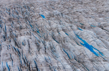 Knik Glacier is located on the northern edge of Alaska's Chugach Mountains. Over 28 miles long and 5 miles across this is one of central Alaska's greatest rivers of ice © Stefano