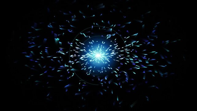 fireworks on black background