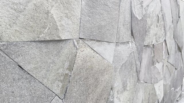 Natural Stone Wall Cladding Texture Closeup