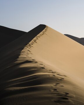 Footprints Gobi Desert, Dunhuang, China