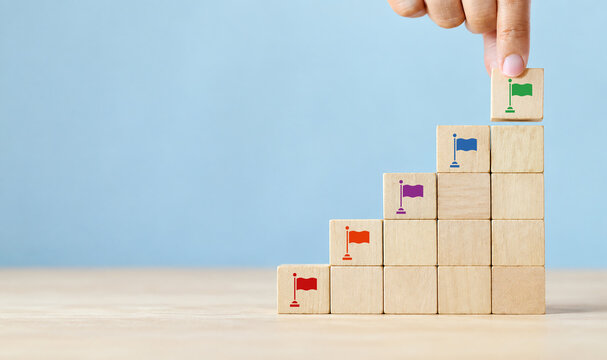 Business and project timeline. Options, steps or processes. Planning, market study process, idea to venture, new product development, product roadmap, product launching. Company milestones timeline.