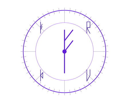 Bagua eight trigram symbol with yin yang. Isolated transparent PNG overlay.