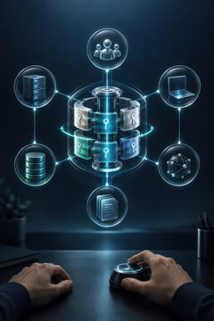 Connected Secret Rotation Map Linking Credentials, Services and Access Policies