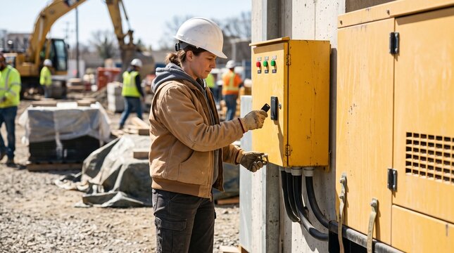 Site manager secures generator telemetry access