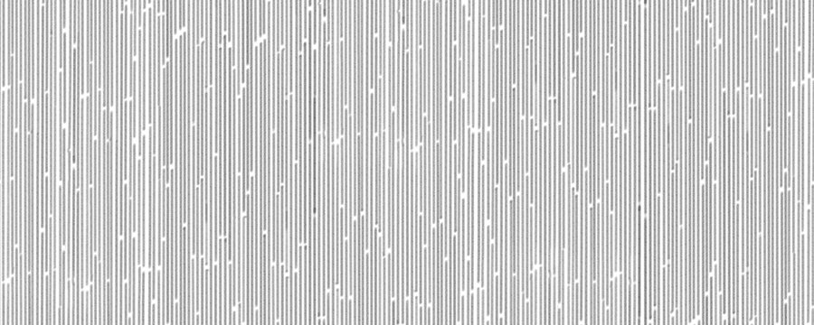 Seamless abstract pattern with vertical interrupted dash lines. Black and white hand-drawn pencil hatching texture, modern abstract background for website design, textile pattern, and luxury wrap pa