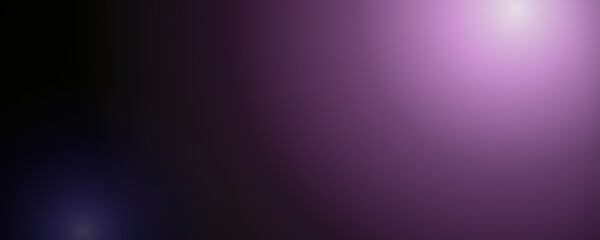 Purple lens flare light effect on dark background, glowing violet light leak overlay for photography, soft ambient lighting backplate for digital banner design © deesignvalue