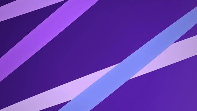 Soft Purple Lavender Flowing Ribbons with Luminous Shine