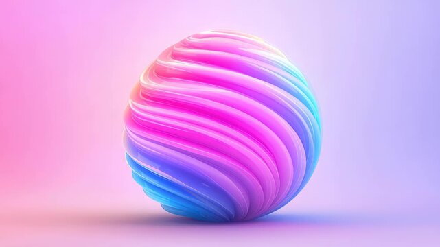 Swirled Easter Egg in Pastel Hues: A stylized Easter egg, featuring a vibrant, swirled pattern of pink, purple, and blue, sits against a soft, gradient background.