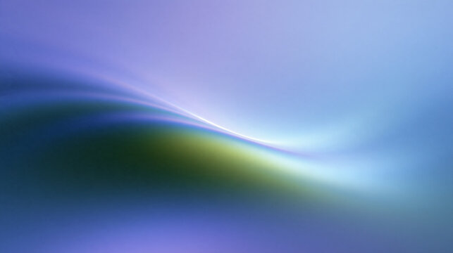 Abstract Smooth Wave Gradient Background with Glowing Light