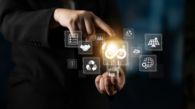 Circular economy supports sustainable development. Circular economy reduces waste, circular economy promotes reuse, circular economy boosts efficiency, and drives innovation. Latch
