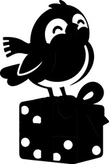 Fototapeta premium animals cartoon mascot collection for Christmas holiday design 