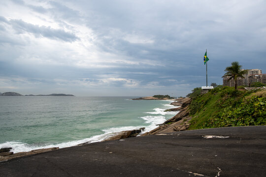 Coastal view of Rio de Janeiro during daylight