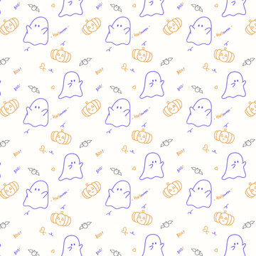 Cute Halloween Pattern