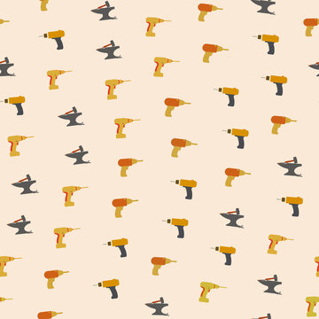 Drills and Anvils Pattern