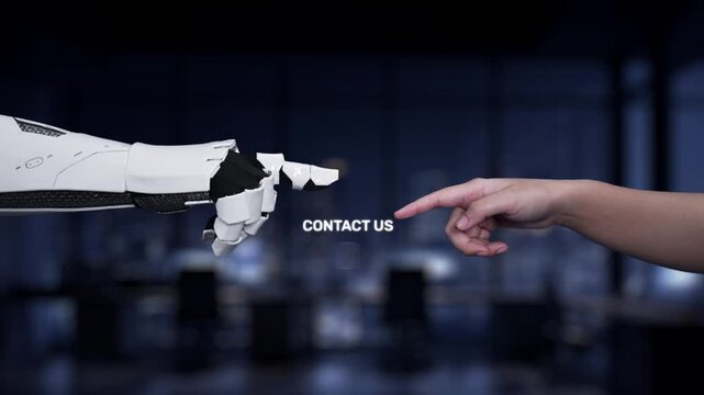 This image illustrates the concept of compliance in business, featuring a robotic hand and a human hand, symbolizing the interaction between laws and governance in a digital age. Synapse
