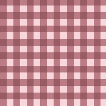 Warm Mauve & Blush Pink Gingham &mdash; Soft Cocoa Plaid Seamless Pattern. perfect for autumn decor, vintage fashion, feminine textiles, nursery, wedding stationery, kitchen textiles. 