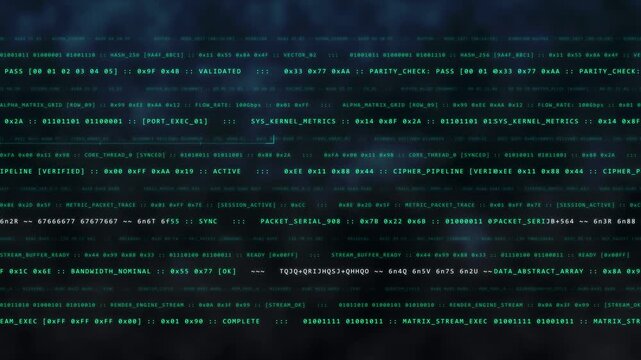 digital code, matrix rain, binary stream, cyber security, data flow, computer background, hacker, technology, network, software
