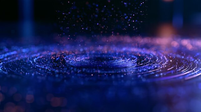 a close up view of a microcosmic universe in motion, with celestial bodies like planets and stars orbiting around a central axis, creating a dynamic sense of cosmic activity
