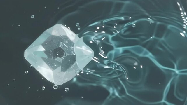 Hydrodynamic Vortex Swirl and Creatine Crystal Facet Wetting