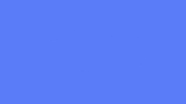 Black Friday sale promotion animation with shopping icons and text on blue background