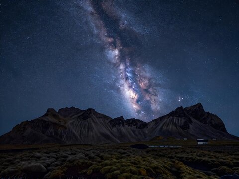 Milky Way Snaefellsnes Peninsula Night