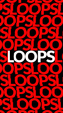 Kinetic Loop Titles Vertical 3 &ndash; Seamless Kinetic Typography, Looping Text Animations and Dynamic Vertical Titles for Reels, Stories, Shorts and Social Media Videos