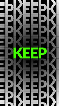 Kinetic Loop Titles Vertical 21 &ndash; Seamless Kinetic Typography, Looping Text Animations and Dynamic Vertical Titles for Reels, Stories, Shorts and Social Media Videos