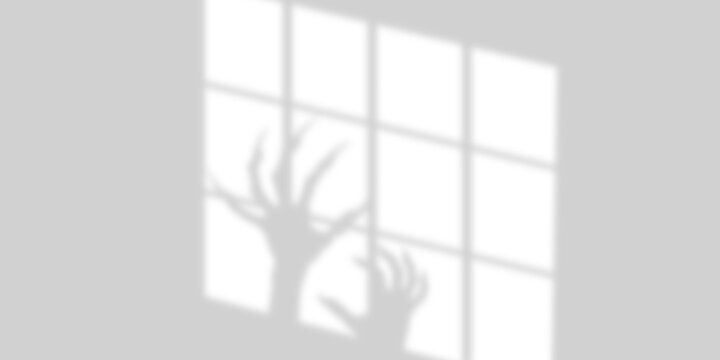 Scratch shadow claw, long nail streaks on blind mockup