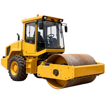 Single Drum Vibratory Road Roller For Construction Site Use