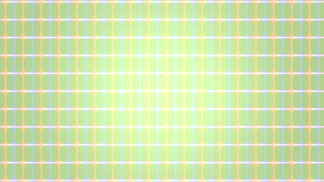 Abstract geometric background with repeating soft green oval shapes