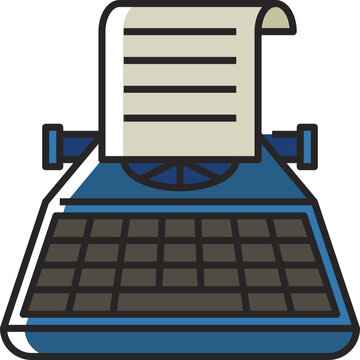 typewriter icon