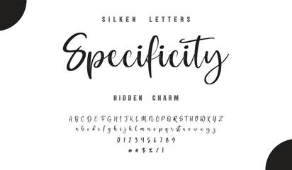 Hand drawn vector alphabet. Modern monoline signature script font. Elegant Signature Font. Best Alphabet Beautiful Calligraphy Signature Font © Maheen