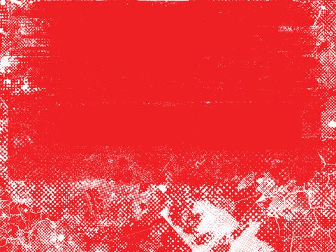 Background with glitch distorted grunge textures . grunge background texture with halftone dots, glitched shapes, textures and lines .Screen print vector background with grunge textured surface.