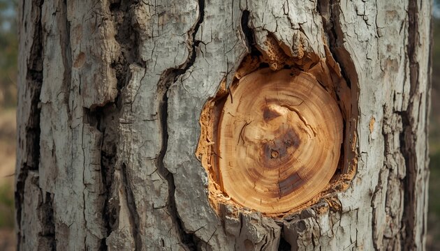 Termite Carvings on Weathered Gum Tree Trunk, Close Up Bark Texture with Organic Channels, Rough Timber Grain, Natural Woodland Detail and Documentary Botanical Study