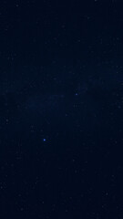 Fototapeta premium Summertime Milky Way stars and constellations.