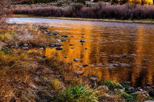 Big Hole River in Montana is a famous fly fishing destination fo