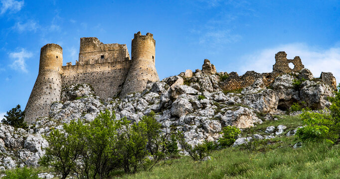 Majestic Medieval Castle on Rocky Hill