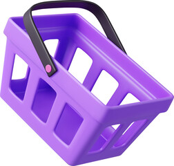 3d realistic shopping cart © Elena